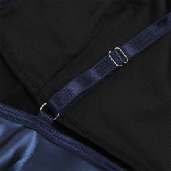 SUBBLIME - 955427 KLEID MIT BLAUEN LEDERTRÄGERN L/XL