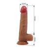 PRETTY LOVE - YETI STRAP-ON HARNESS MIT SAUGDILDO FLESH