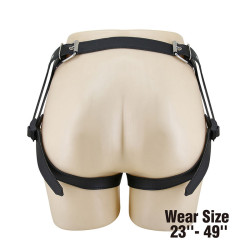 PRETTY LOVE - YETI STRAP-ON HARNESS MIT SAUGDILDO FLESH