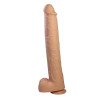PRETTY LOVE - PAT FLEXIBLER REALISTISCHER DILDO MIT SAUGNAPF 40 CM -Ø- 6 CM