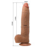 PRETTY LOVE - EVANDER FLEXIBLER REALISTISCHER DILDO MIT SAUGNAPF 23 CM -Ø- 4.9 CM