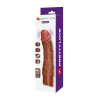 PRETTY LOVE - DONALD REALISTISCHER VIBRATOR 19,5 CM Ø 4 CM BRAUN