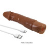PRETTY LOVE - DONALD REALISTISCHER VIBRATOR 19,5 CM Ø 4 CM BRAUN