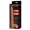 PRETTY LOVE - TERIN PLUS REALISTISCHER SILIKONDILDO MIT SAUGNAPF 37,6 CM Ø 5,5 CM