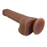 PRETTY LOVE - JONATHAN REALISTISCHER STOSSVIBRATOR MIT FERNBEDIENUNG, BRAUN