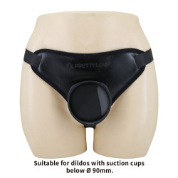 PRETTY LOVE - UNIVERSAL STRAP-ON HARNESS SCHWARZ
