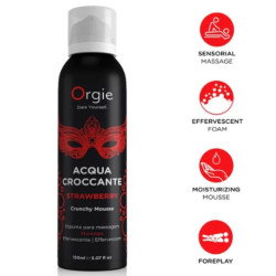 ORGIE - ACQUA CROCCANTE ERDBEER KNUSPRIGES MASSAGEMOUSSE 150 ML