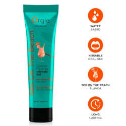 ORGIE - GLEITMITTEL-COCKTAIL-SEX AM STRAND, KÜSSEBARES, WASSERBASIERTES INTIMGEL, 100 ML - Offer