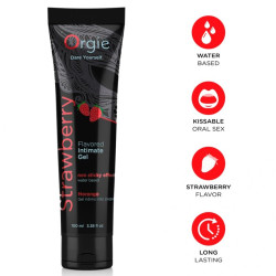 ORGIE - GLEITGEL-TUBE ERDBEERE, KUSSBAR, WASSERBASIERT, 100 ML - Offer