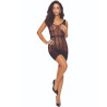 PASSION - BS113 SCHWARZER BODYSTOCKING AUS SPITZE