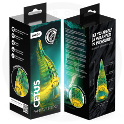 EPIC - CETUS GRÜNER TENTAKEL-DILDO, GROSSE GRÖSSE