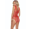 PASSION - BS114 ROTER GITTER-BODYSTOCKING
