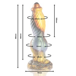 EPIC - PHOENIX DILDO DIE WIEDERAUFNAHME DES VERGNÜGENS WIEDERAUFLADBARE FERNBEDIENUNG