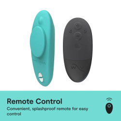 WE-VIBE - MOXIE+ MAGNETCLIP-PANTY-VIBRATOR AQUA