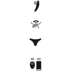 WE-VIBE - MOXIE+ MAGNETCLIP-PANTY-VIBRATOR AQUA