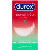 DUREX - SENSITIVO SLIM FIT 10 EINHEITEN