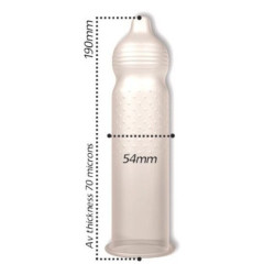 PASANTE - RIBS & DOTS INTENSITY KONDOME 144 EINHEITEN