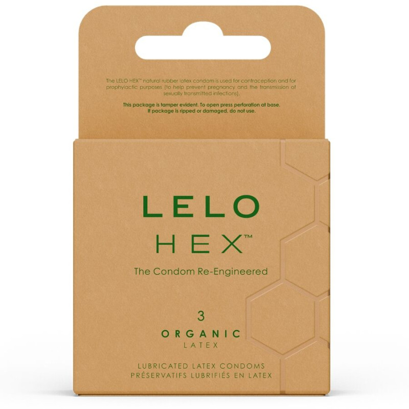 LELO - HEX BIO-KONDOMBOX 3 EINHEITEN