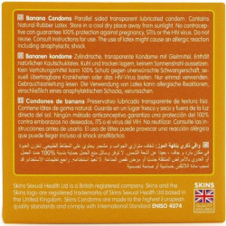 SKINS - BANANA PREMIUM KONDOME PACKUNG 4