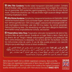 SKINS - ULTRADÜNNE PREMIUM-KONDOME PACKUNG 4