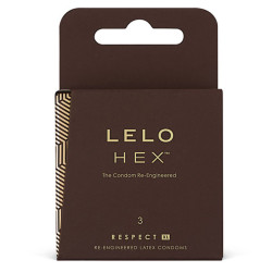 LELO HEX CONDOMS RESPECT XL... (MPN D-215962)