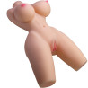 CRAZY BULL - LILY REALISTISCHER WEIBLICHER TORSO VAGINA UND ANAL 4 KG