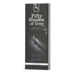 Analkugeln Fifty Shades of Grey Schwarz Silikon