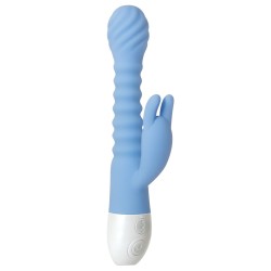 G-Punkt Vibrator Evolved Bunny Blau