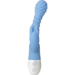 G-Punkt Vibrator Evolved Bunny Blau