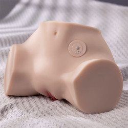 XISE - FENNIE Realistischer Masturbator mit Vibrationsfunktion und mehreren Positionen für Vagina und Anus