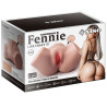 XISE - FENNIE Realistischer Masturbator mit Vibrationsfunktion und mehreren Positionen für Vagina und Anus