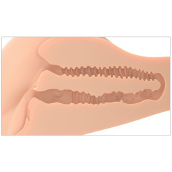 PDX PLUS - 360 BANGER REALISTISCHER ANAL- UND VAGINA-MASTURBATOR