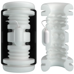 PRETTY LOVE - DJ GIRL MÄNNLICHER MASTURBATOR MIT VIBRATION 5 EINSTELLUNGEN NEGRO