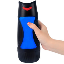 SHEQU - RENEE QUETSCHBARER VAGINA-MASTURBATOR MIT VIBRATION IM ETUI