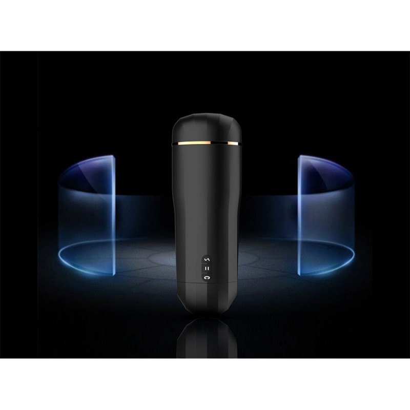 SHEQU - SNOW VAGINA MASTURBATOR MIT VIBRATION UND SAUG