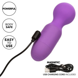 CALEXOTICS -  FIRST TIME WIEDERAUFLADBARES MASSAGERÄT 10 VIBRATIONEN LILA