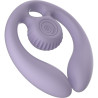 SNAIL VIBE - GIZI DUO PAARSTIMULATOR FERNBEDIENUNG LILA