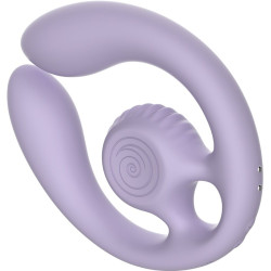 SNAIL VIBE - GIZI DUO PAARSTIMULATOR FERNBEDIENUNG LILA