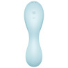 SATISFYER - CURVY TRINITY 5 AIR PULSE STIMULATOR & VIBRATOR APP BLAU