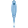 SATISFYER - TWIRLING PRO AIR PULSE STIMULATOR & VIBRATOR BLAU