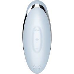 SATISFYER - TAP & CLIMAX 2 VIBRATOR & STIMULATOR BLAU