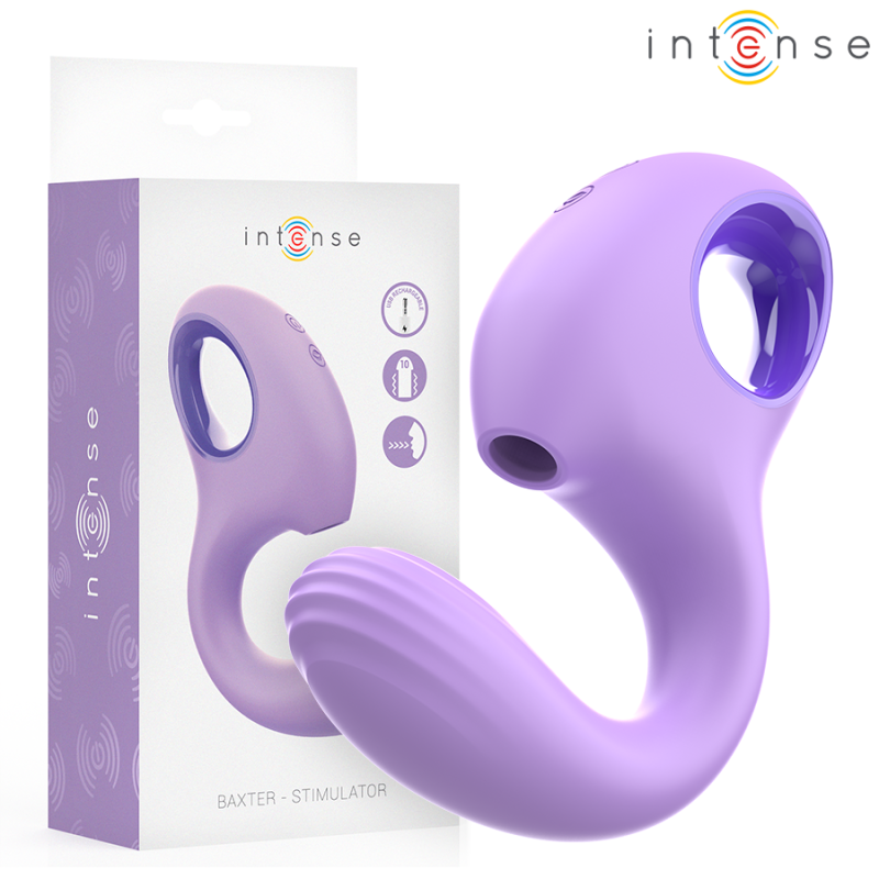 INTENSE - BAXTER VIBRATOR & STIMULATOR VIOLETT