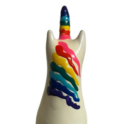 CONDOMERIE - HANDBEMALTE NEUHEITSKONDOME EINHORN REGENBOGEN