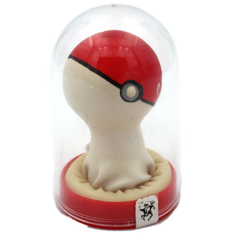 CONDOMERIE - HANDBEMALTE NEUHEITSKONDOME POKEBALL ROT-WEISS