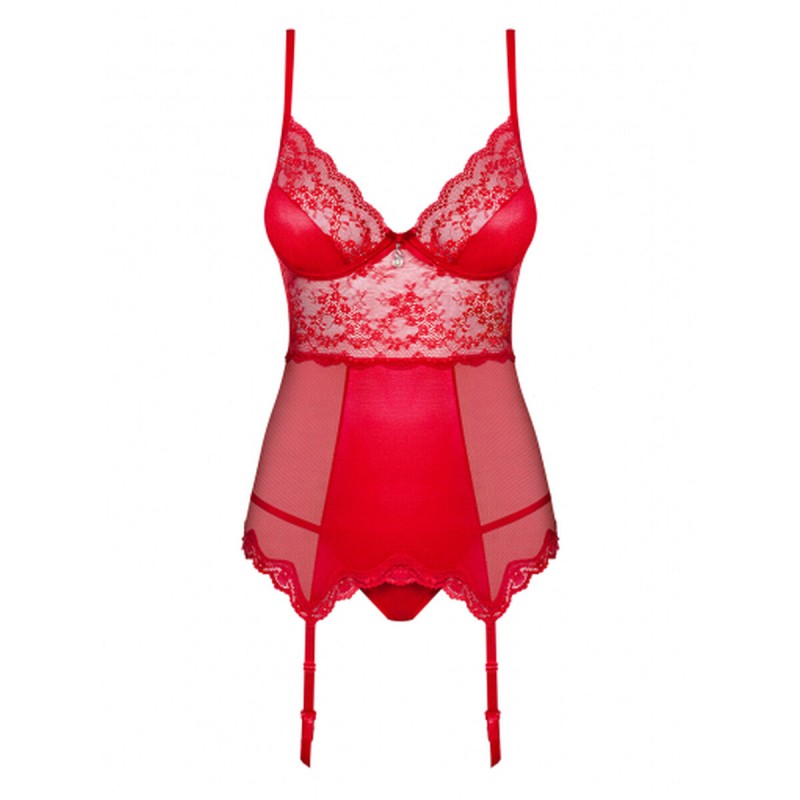 Lovica Corset Body Obsessive OB3360 Rot S/M