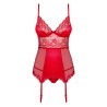 Lovica Corset Body Obsessive OB3360 Rot L/XL