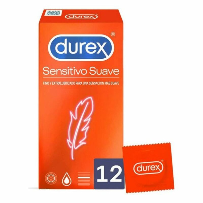 Kondome Durex Sensitivo Suave Ø 5,6 cm (12 uds)