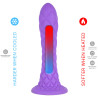 SILEXD - DREAMY DILDO FANTASY FLÜSSIGSILIKON THERMOREAKTIV VIOLETT 18,5 CM