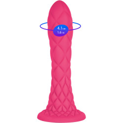 SILEXD - DREAMY DILDO FANTASY FLÜSSIGSILIKON THERMOREAKTIV FUCHSIA 18,5 CM