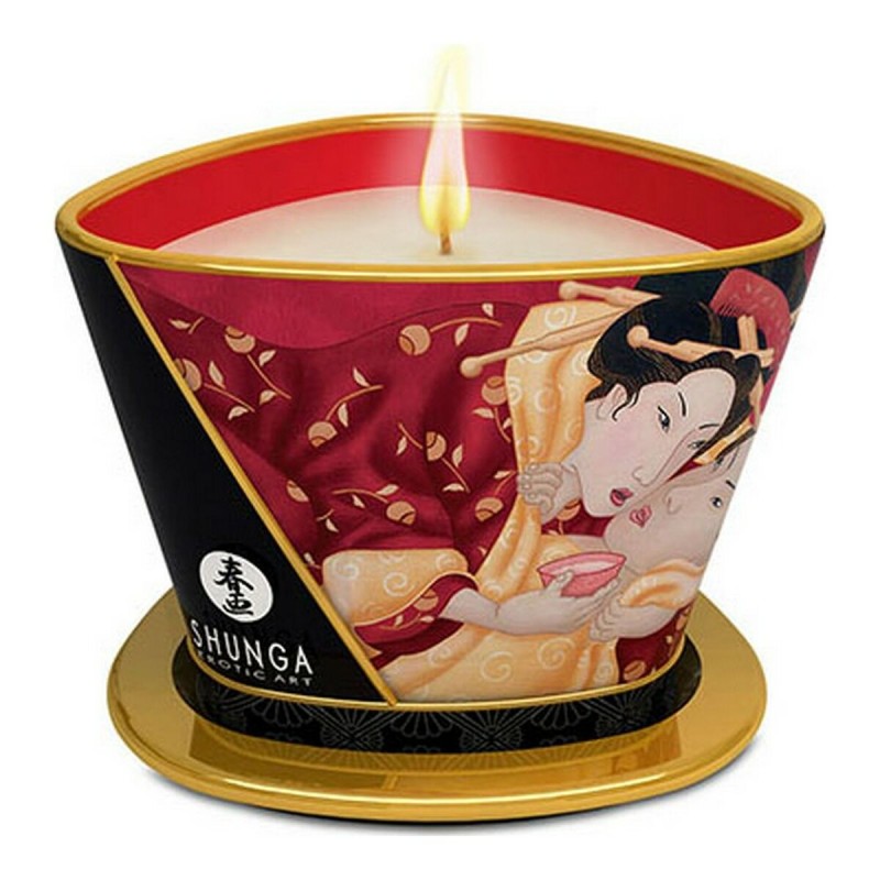 Massagekerze Erdbeere Shunga (170 ml)